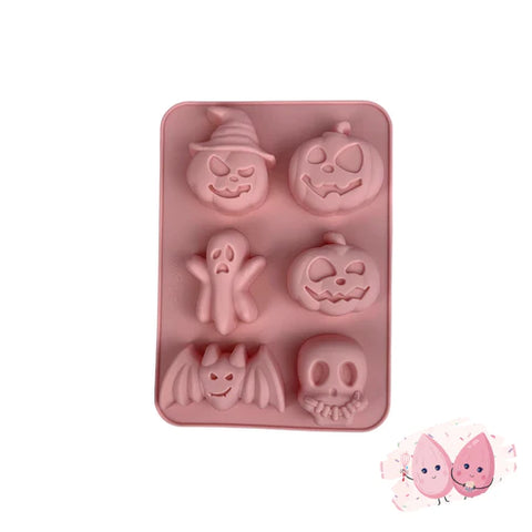 Halloween Faces silicone mold