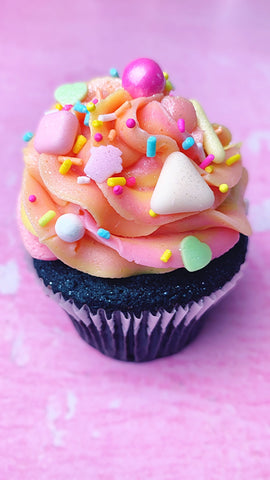 Cupcakes with sprinkles