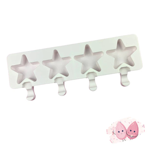 Star cakesicles mold
