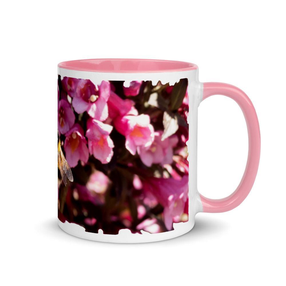 Gartenhummel beim Ernten - Farbige Tasse Howling Nature