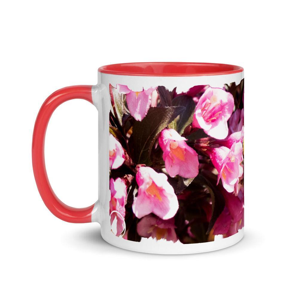 Gartenhummel beim Ernten - Farbige Tasse Howling Nature