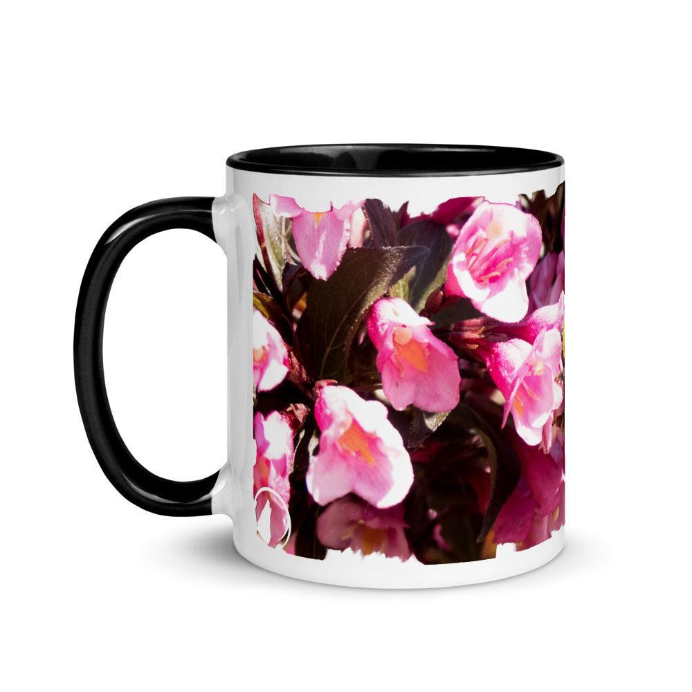 Gartenhummel beim Ernten - Farbige Tasse Howling Nature