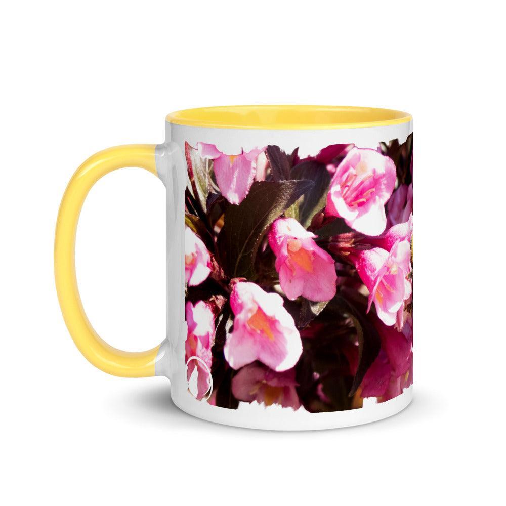 Gartenhummel beim Ernten - Farbige Tasse Howling Nature