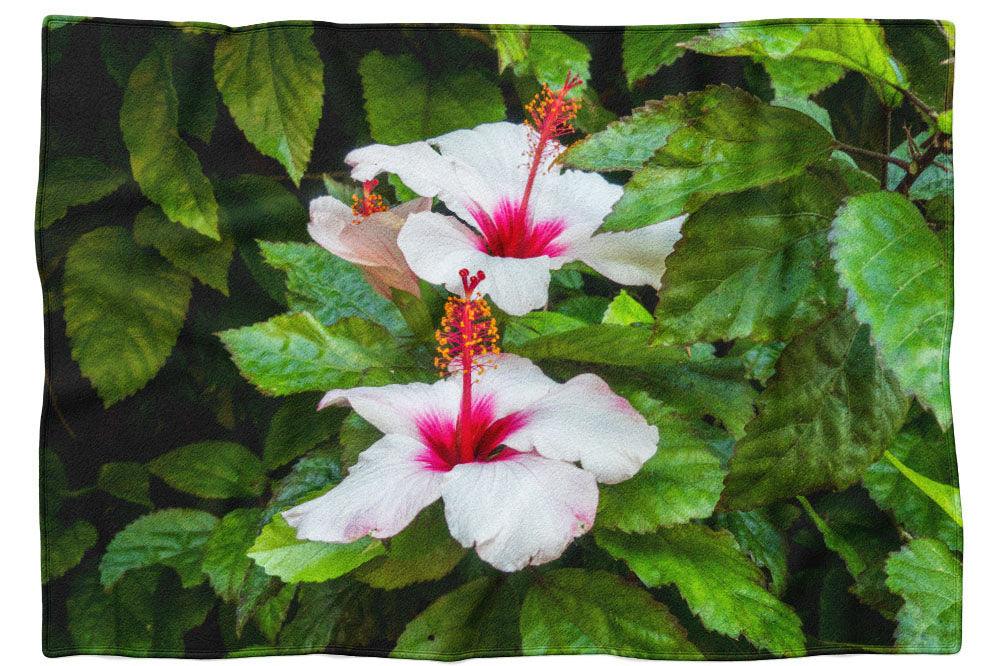 Hibiskus - Kuscheldecke Howling Nature