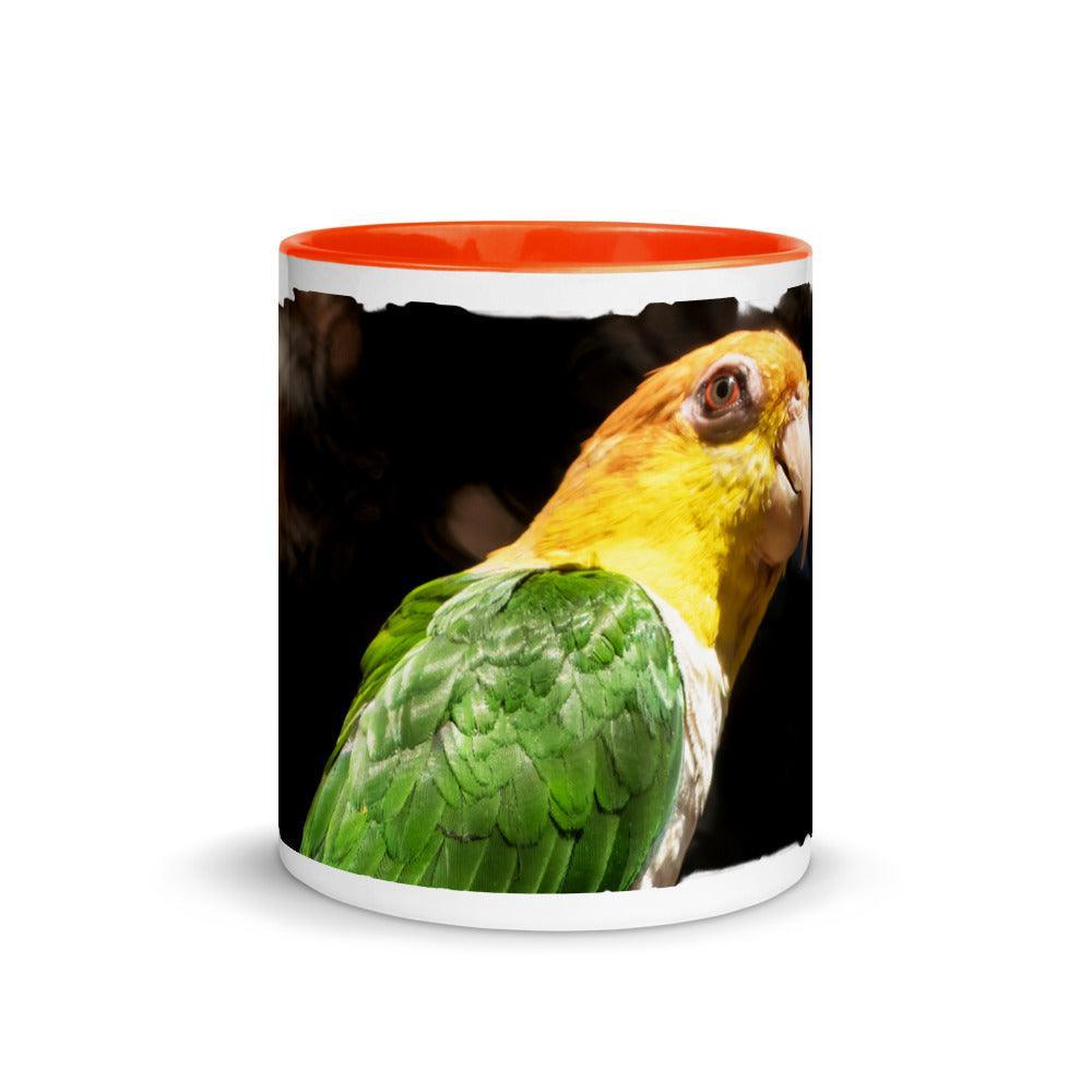 Rostkappenpapagei - Farbige Tasse Howling Nature