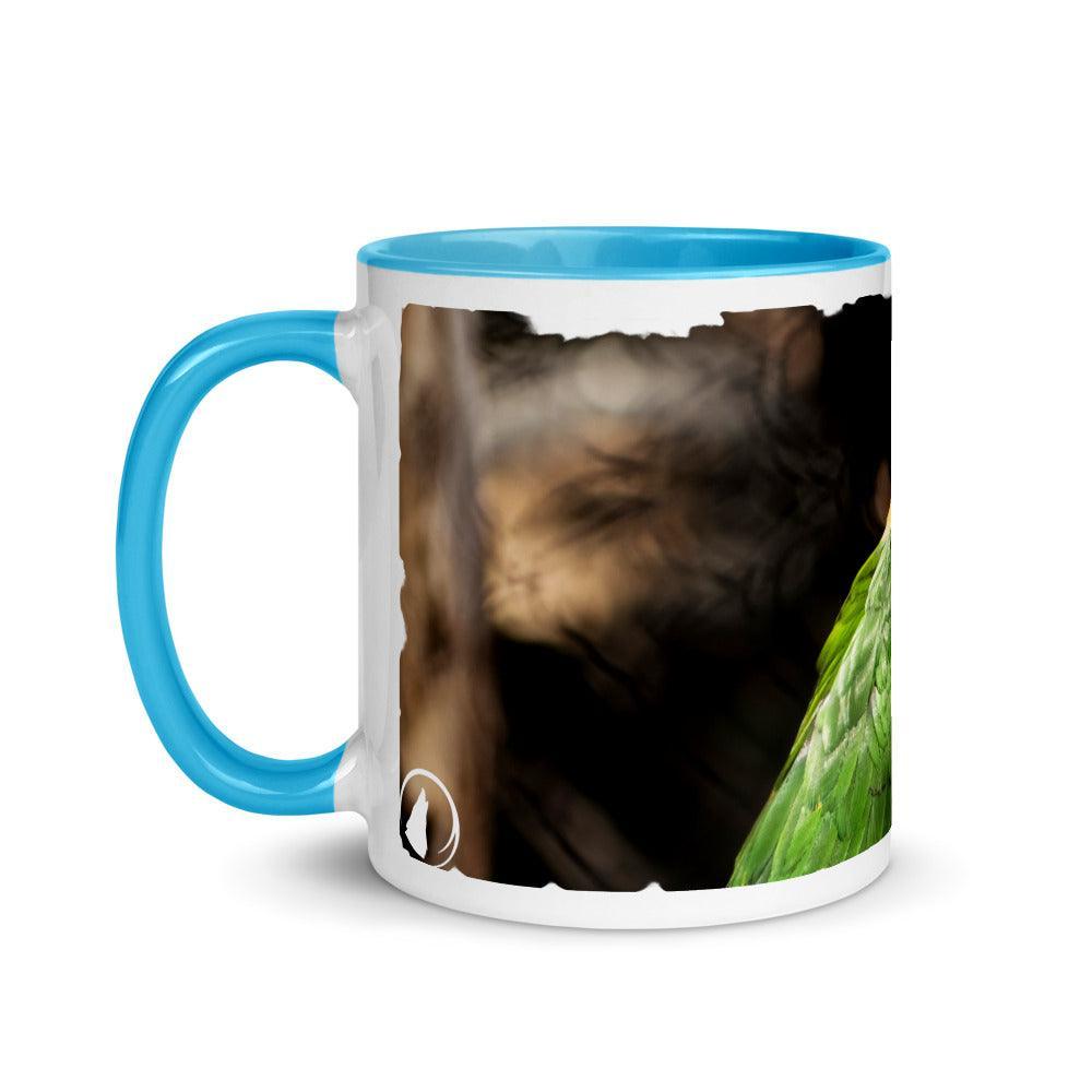 Rostkappenpapagei - Farbige Tasse Howling Nature