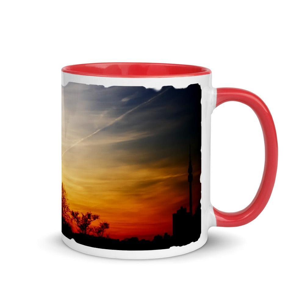 Sonnenuntergang - Farbige Tasse Howling Nature