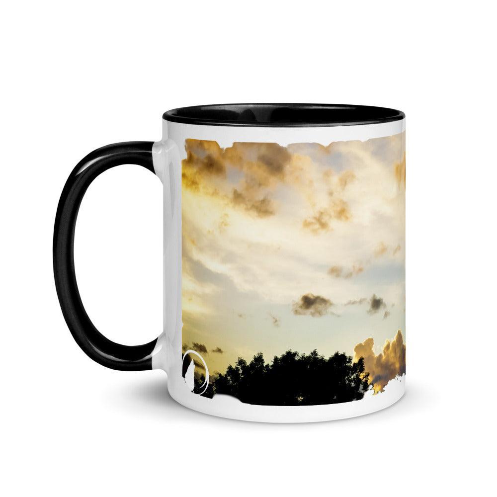 Sonnenuntergang - Farbige Tasse Howling Nature