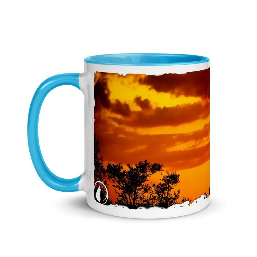 Sonnenuntergang - Farbige Tasse Howling Nature