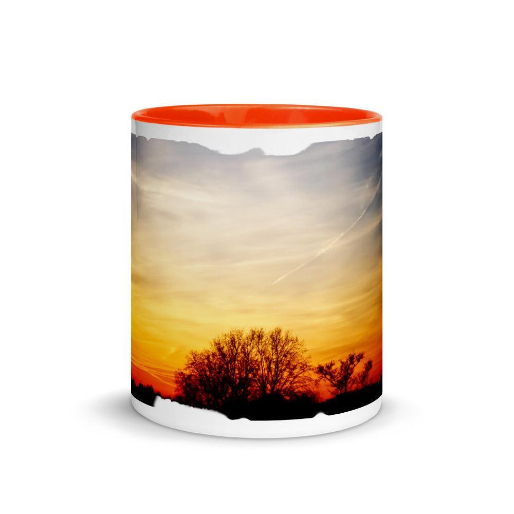 Sonnenuntergang - Farbige Tasse Howling Nature