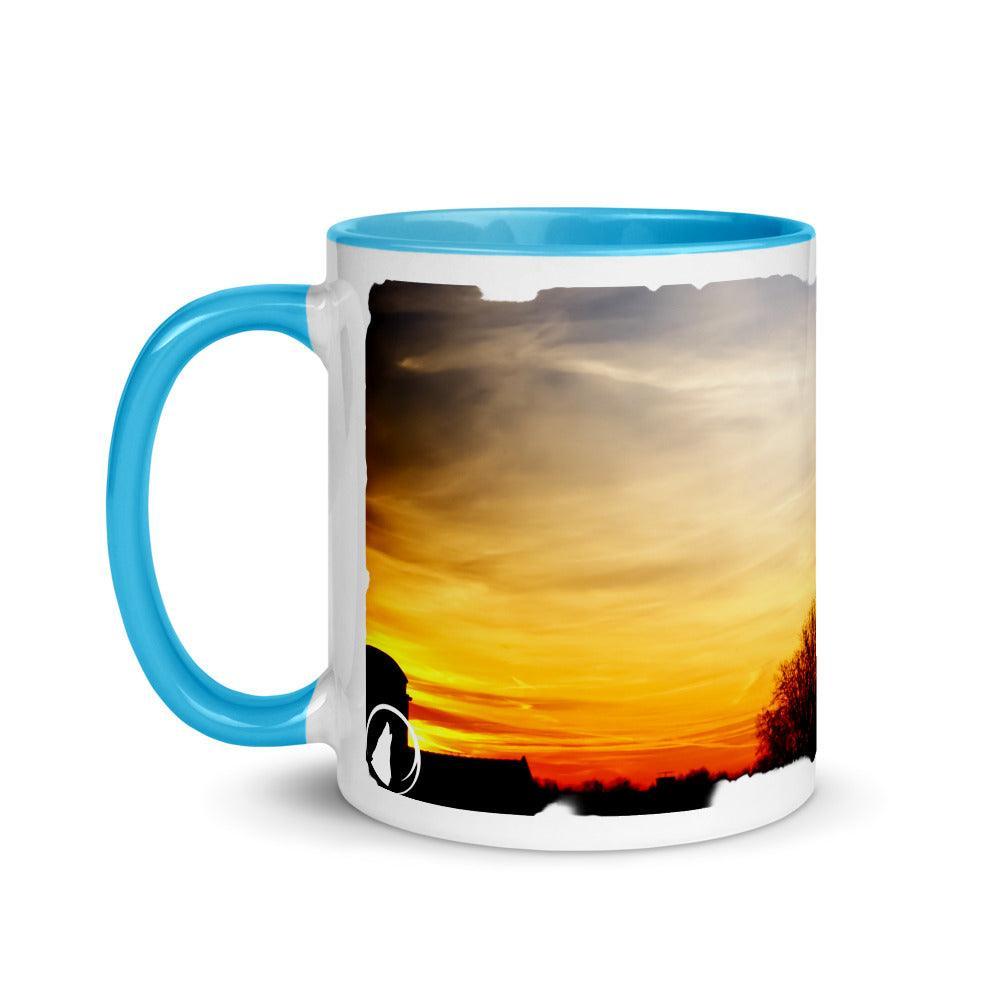 Sonnenuntergang - Farbige Tasse Howling Nature