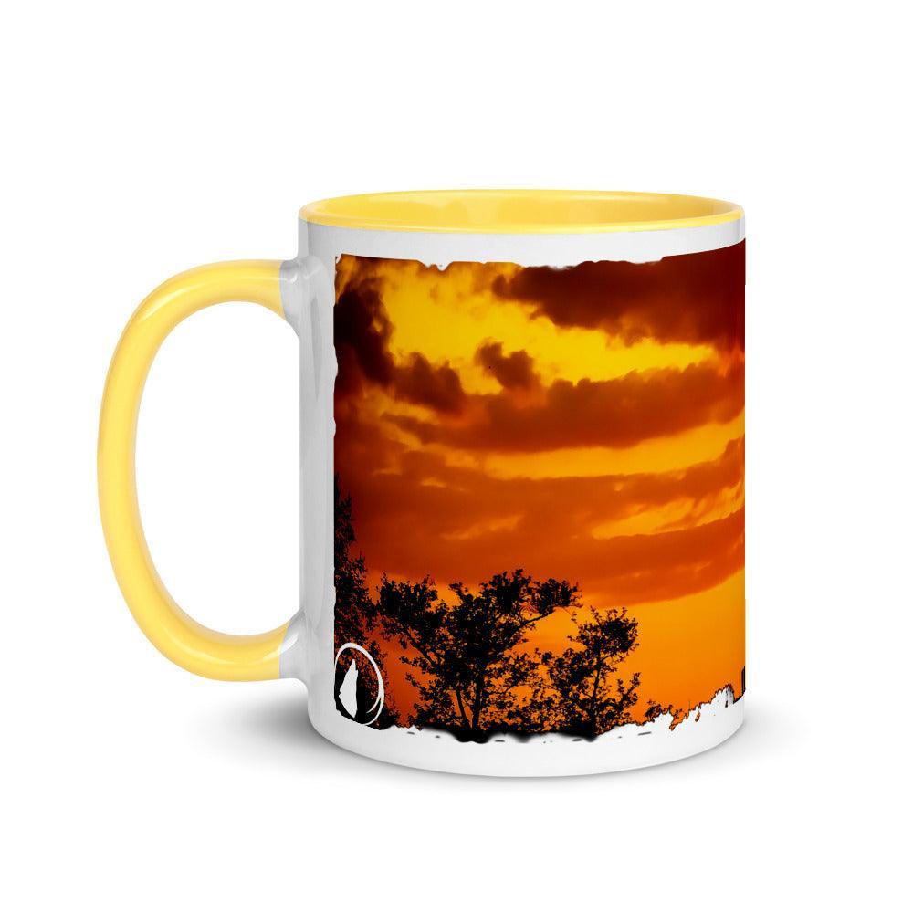 Sonnenuntergang - Farbige Tasse Howling Nature