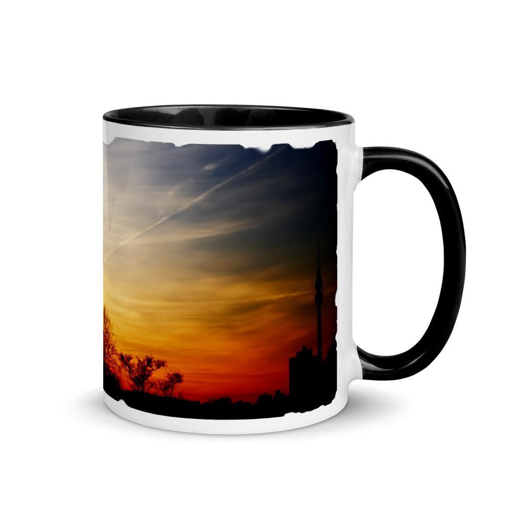 Sonnenuntergang - Farbige Tasse Howling Nature