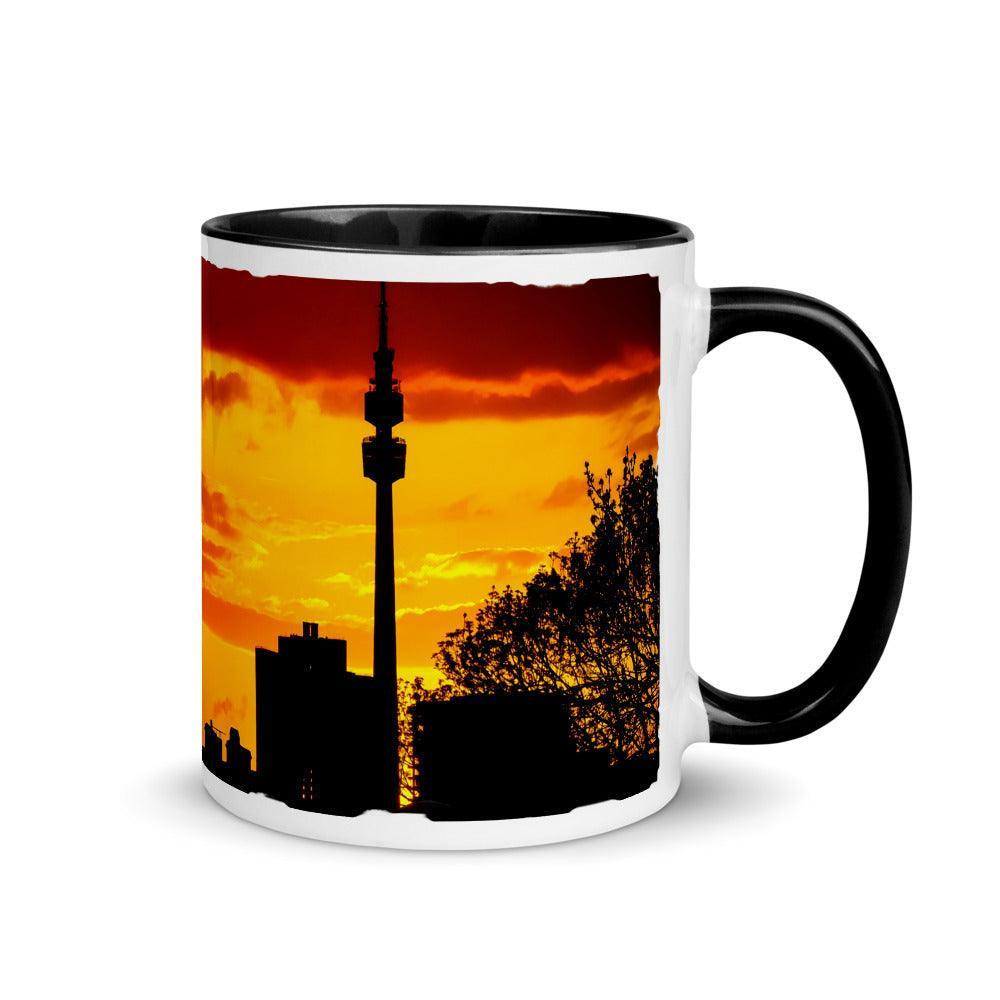 Sonnenuntergang - Farbige Tasse Howling Nature