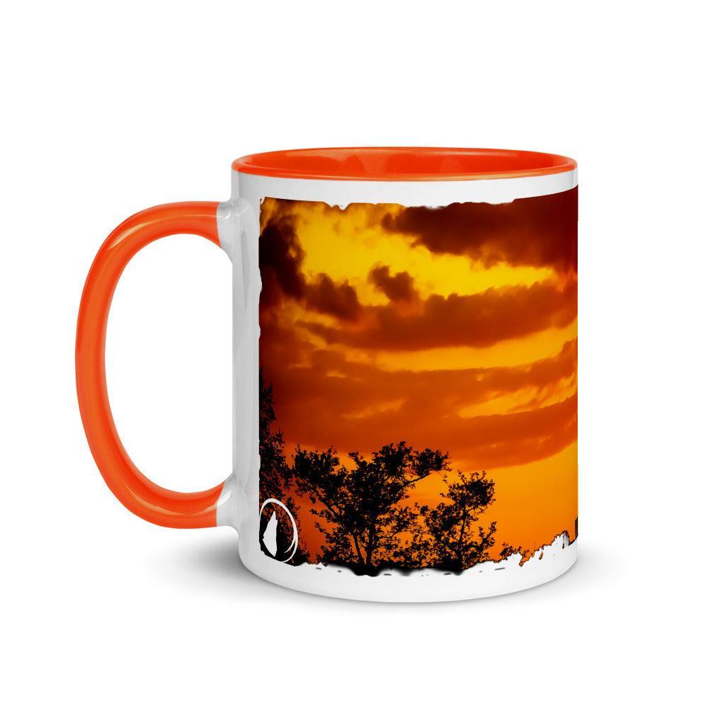 Sonnenuntergang - Farbige Tasse Howling Nature