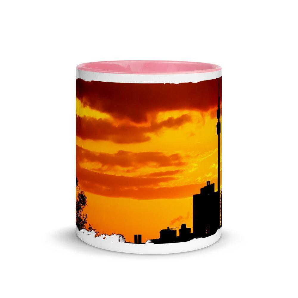 Sonnenuntergang - Farbige Tasse Howling Nature