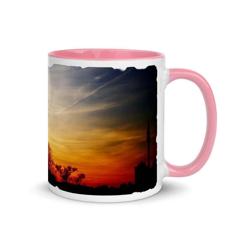 Sonnenuntergang - Farbige Tasse Howling Nature