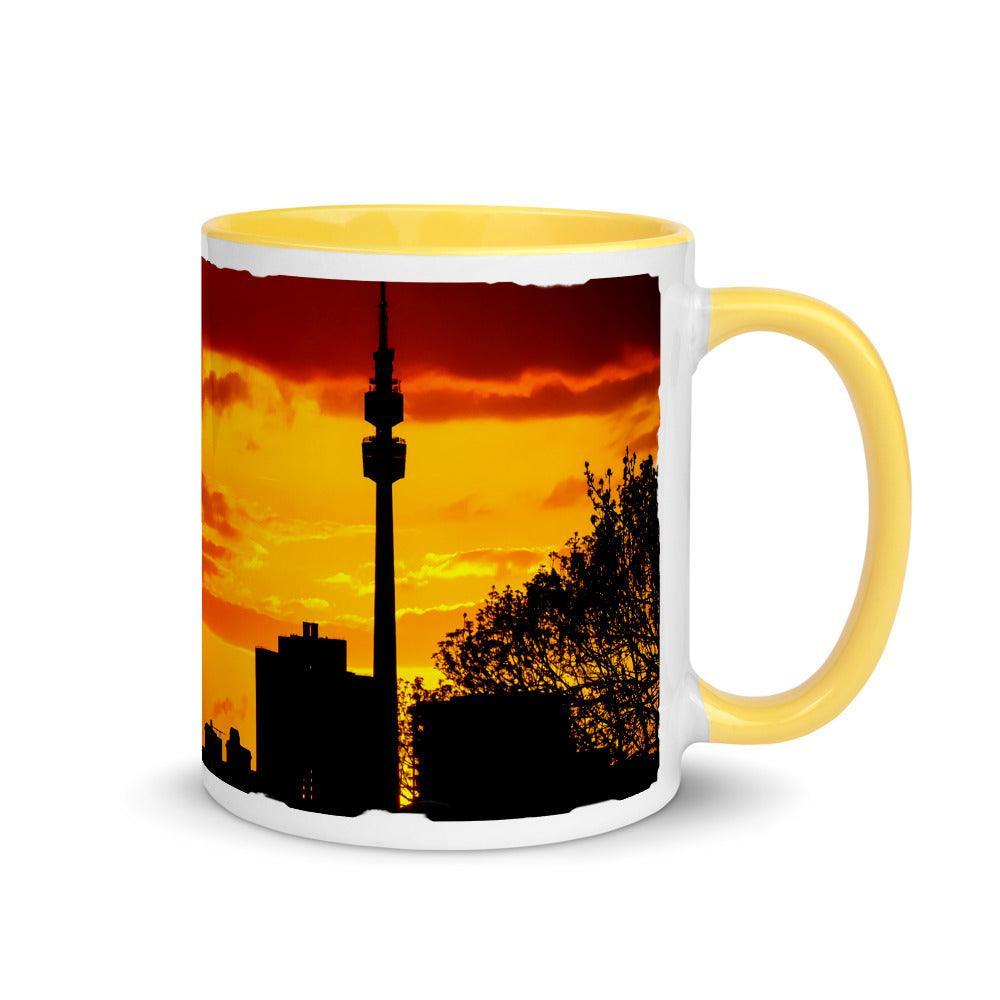 Sonnenuntergang - Farbige Tasse Howling Nature