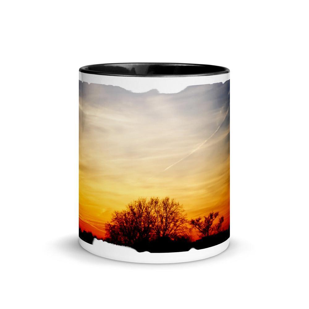 Sonnenuntergang - Farbige Tasse Howling Nature