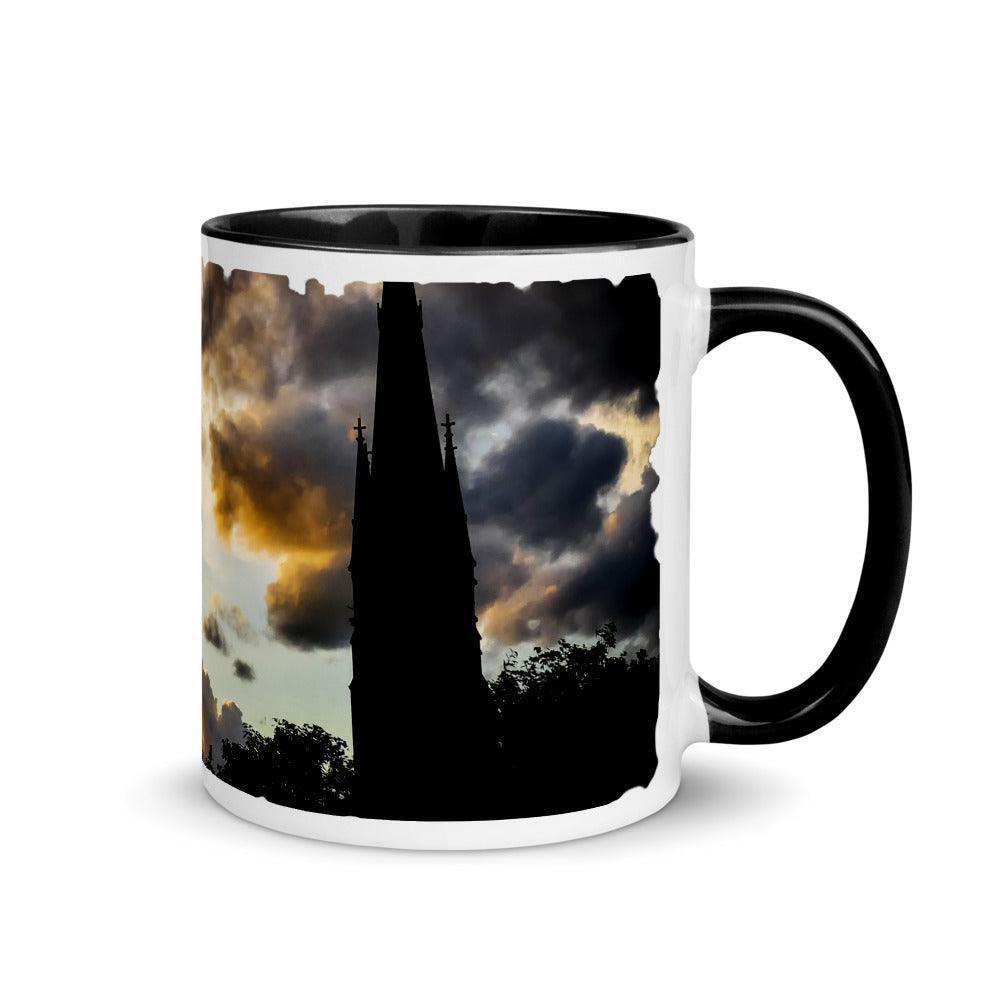 Sonnenuntergang - Farbige Tasse Howling Nature