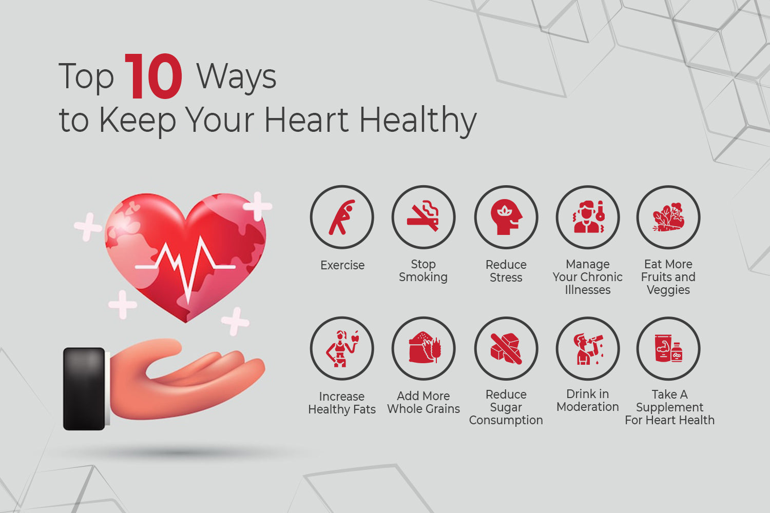 Top 10 Ways to Keep Your Heart Healthy