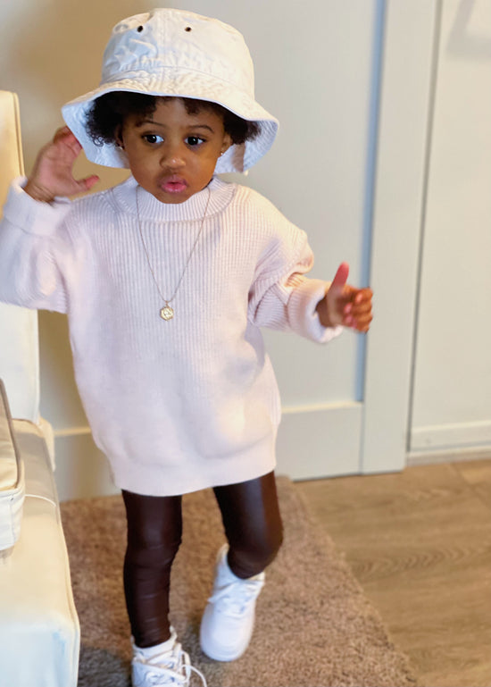 Lovin' Lavender Toddler Girl Sweater Dress – PS Love Tima