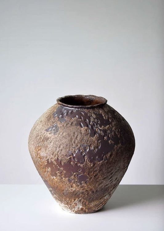 Japanese Style Wooden Vase - Locust Wood - Wabi-sabi Style - ApolloBox