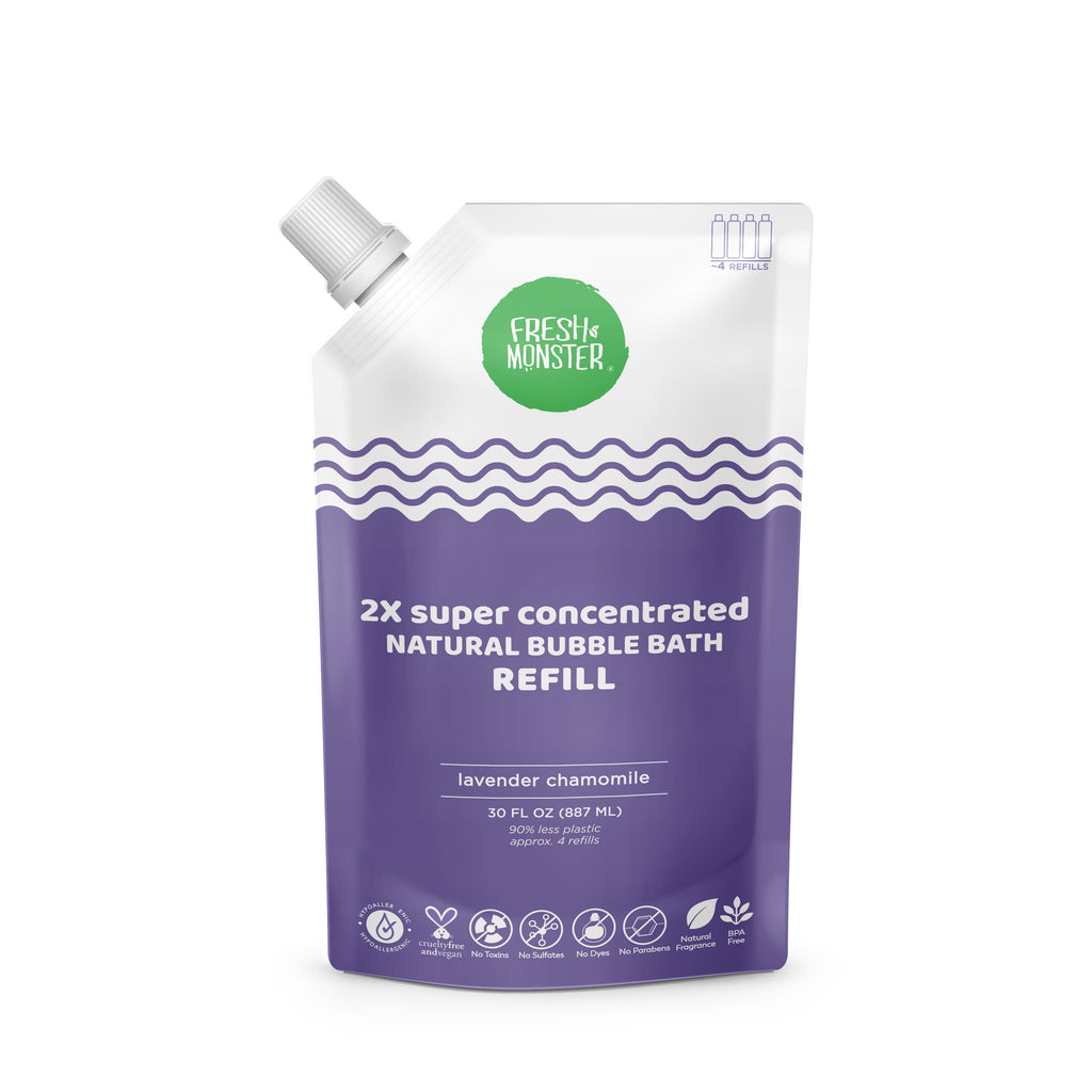 Buy Kids Bubble Bath: Long-Lasting, Big Bubbles Fun - Fresh Monster