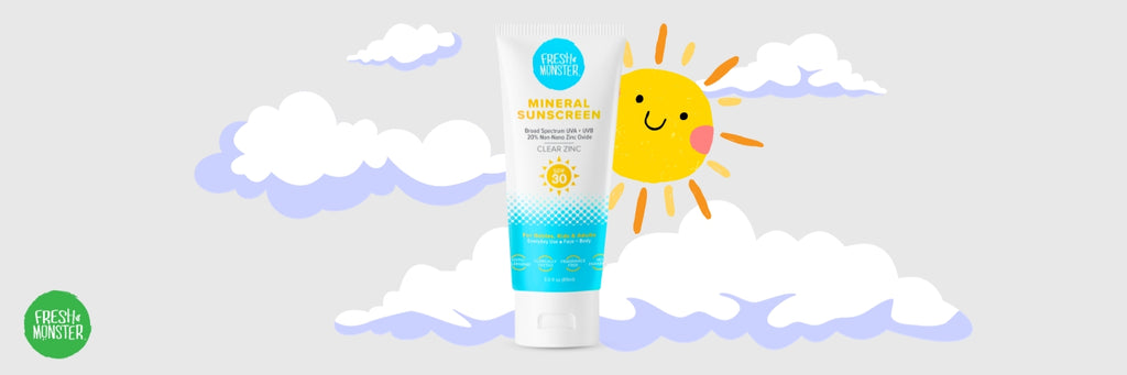 Fresh Monster Mineral Sunscreen for Kids