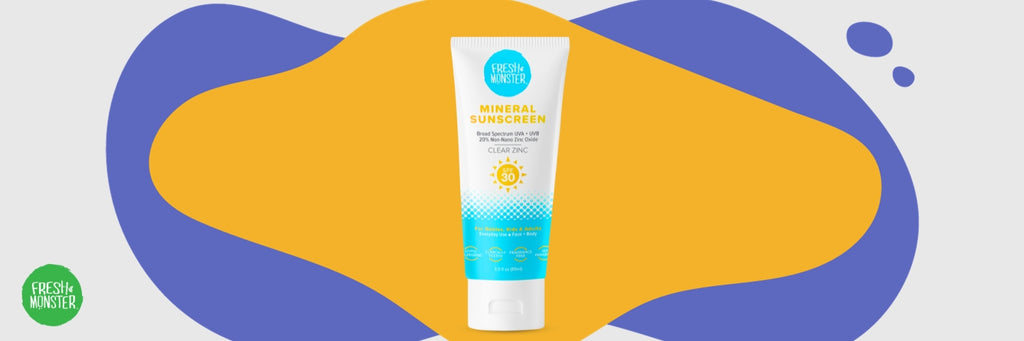 Fresh Monster Zinc Oxide Sunscreen for Kids