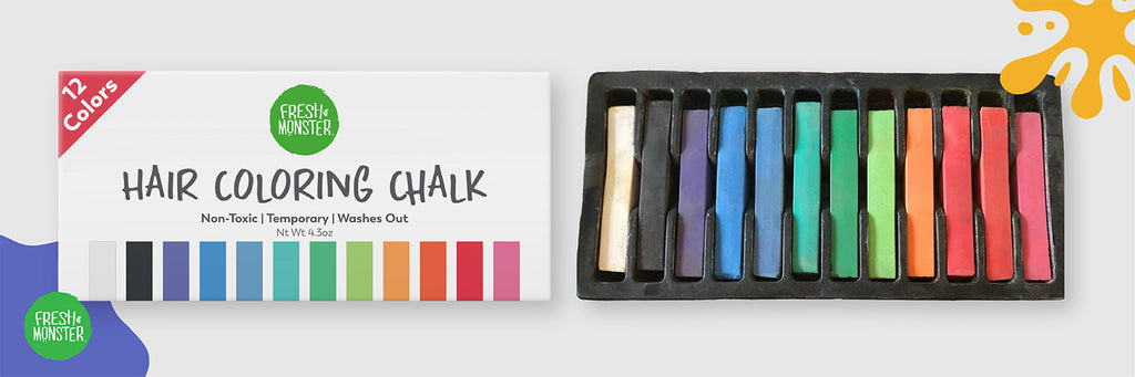 How to Use Hair Chalk Stick