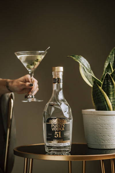Spirits brand photography for a vodka