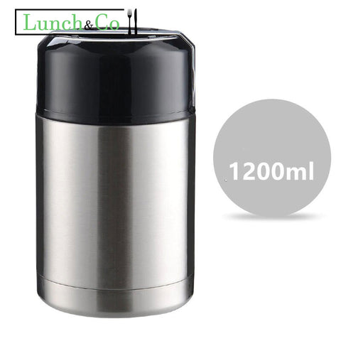 Thermos Bento Gris 1200ml | Lunch&Co
