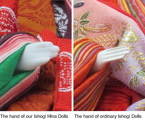 Hina dolls's hand