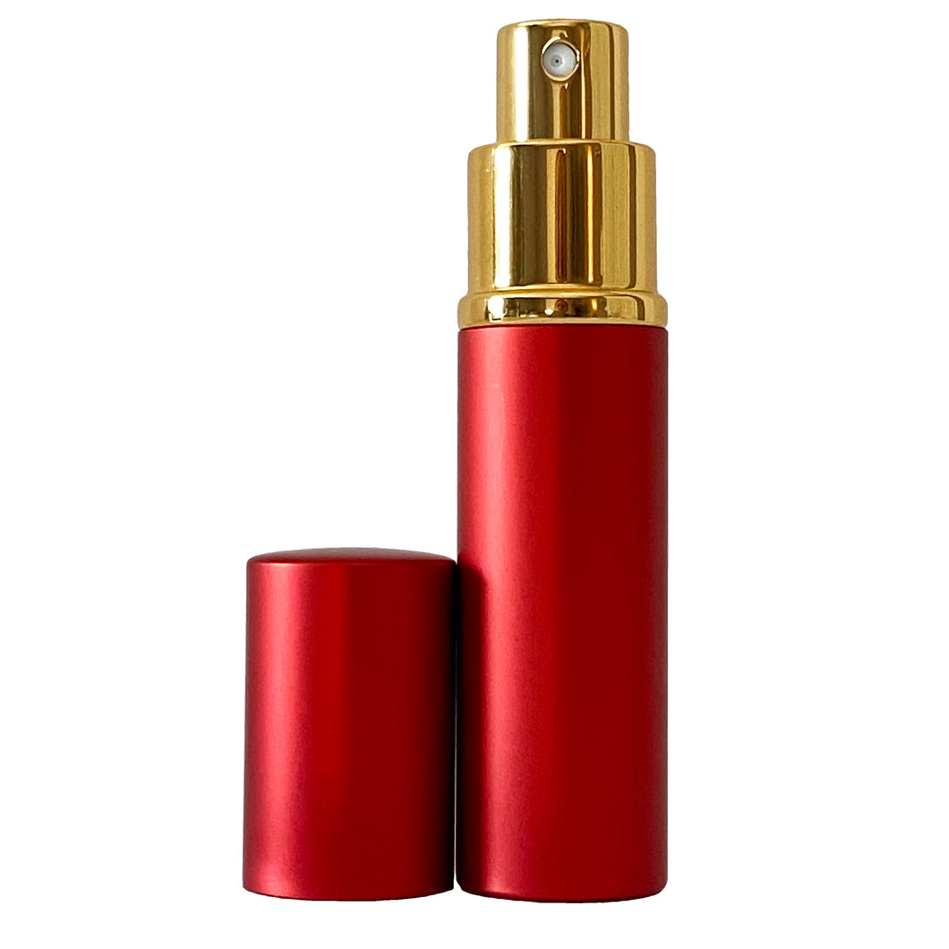 10ml Red Gold Empty Perfume Glass Spray Deluxe Bottles High quality Atomizers