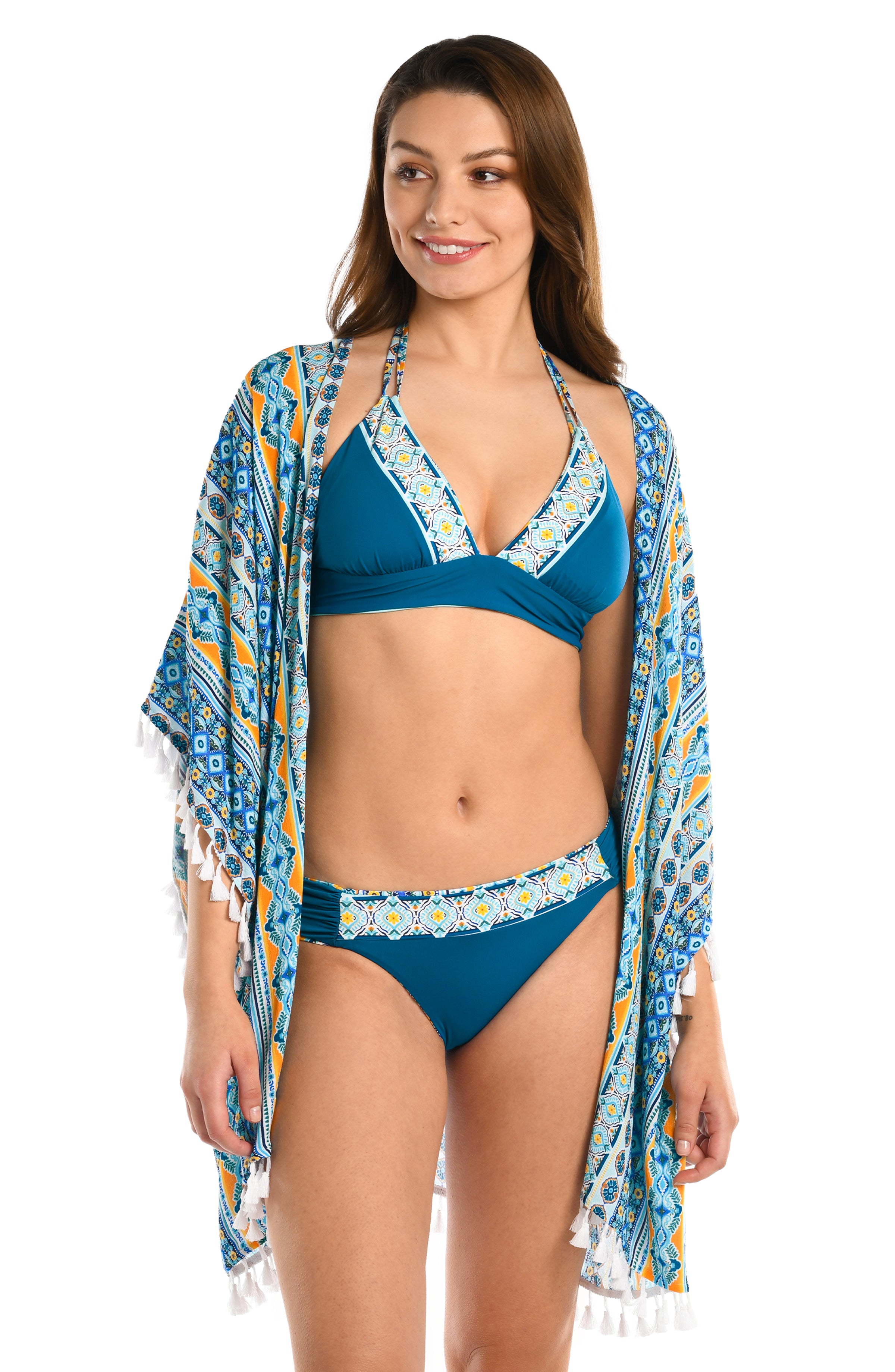 Women Swimsuit Cover Up Open Front Long Beach Kimono Cardigan Swim Bathing  Suit Cover Ups with Drawstring One Size