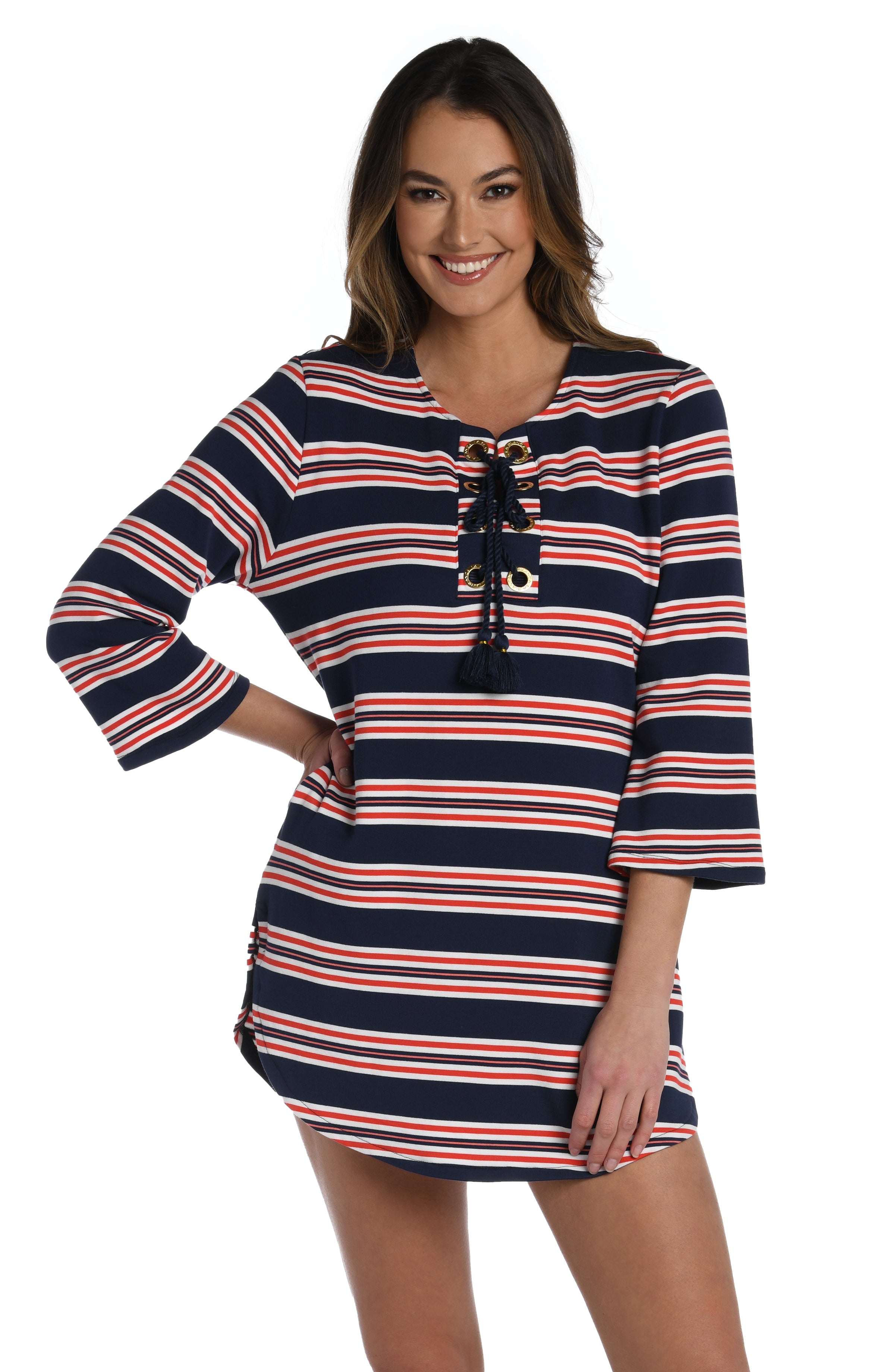 La blanca social club deals tunic