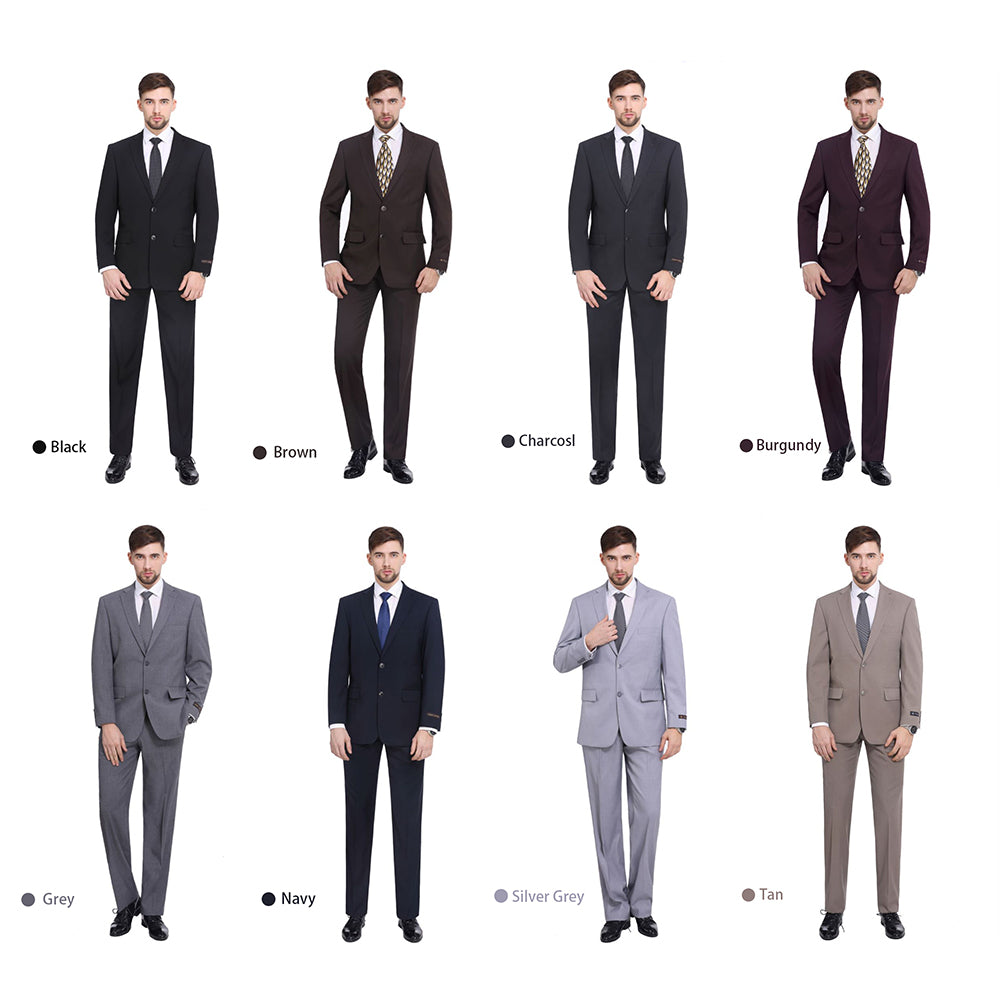 8 Colors' men suits are available