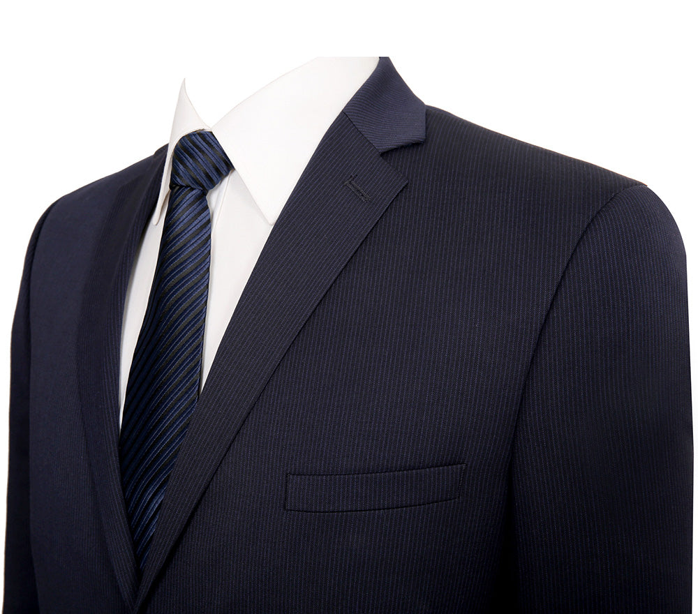 P&L Men's Premium Wool Blend Business Blazer Dress Suit Jacket & Pant