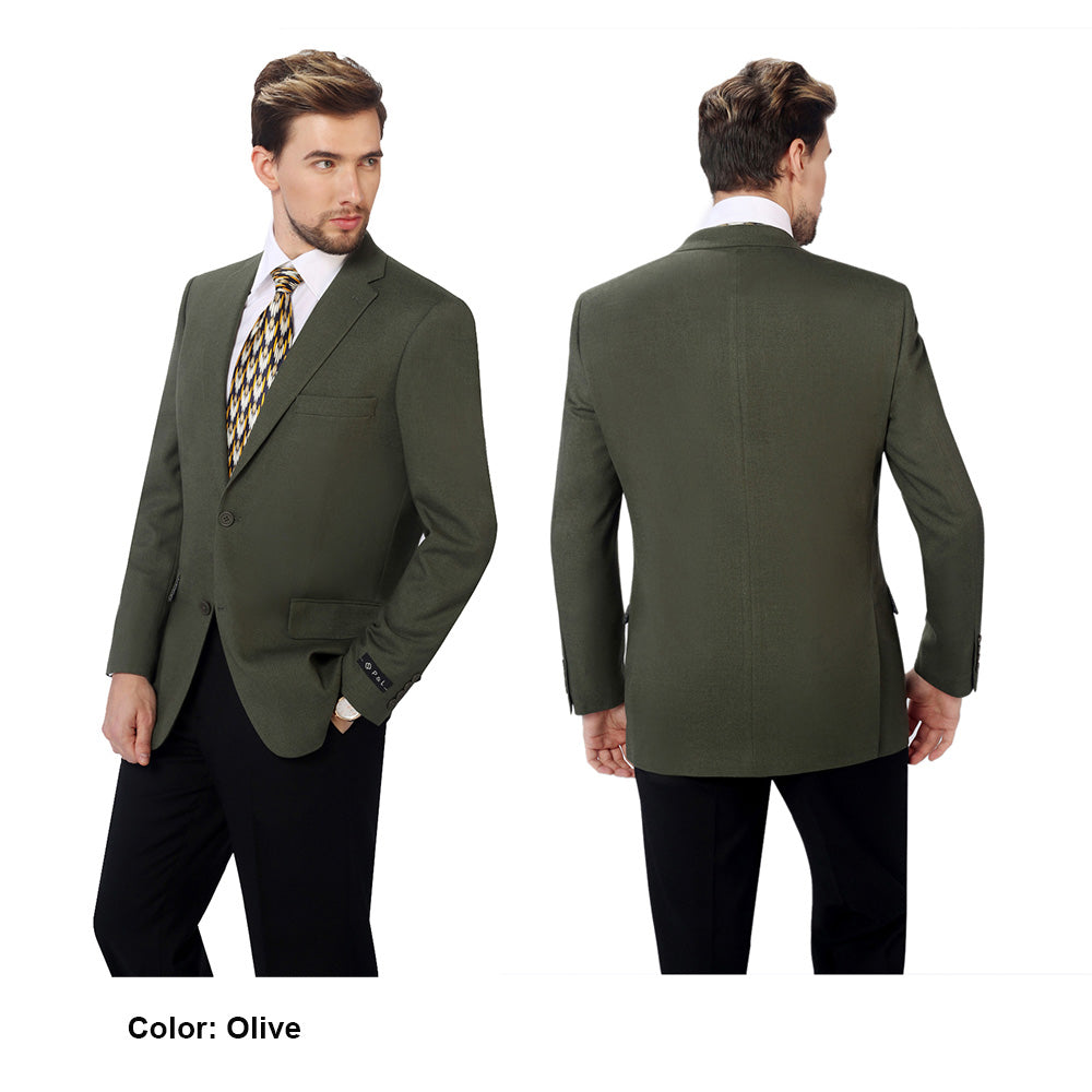 Olive Sport Coat Suit Jacket