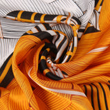foulard orange tete