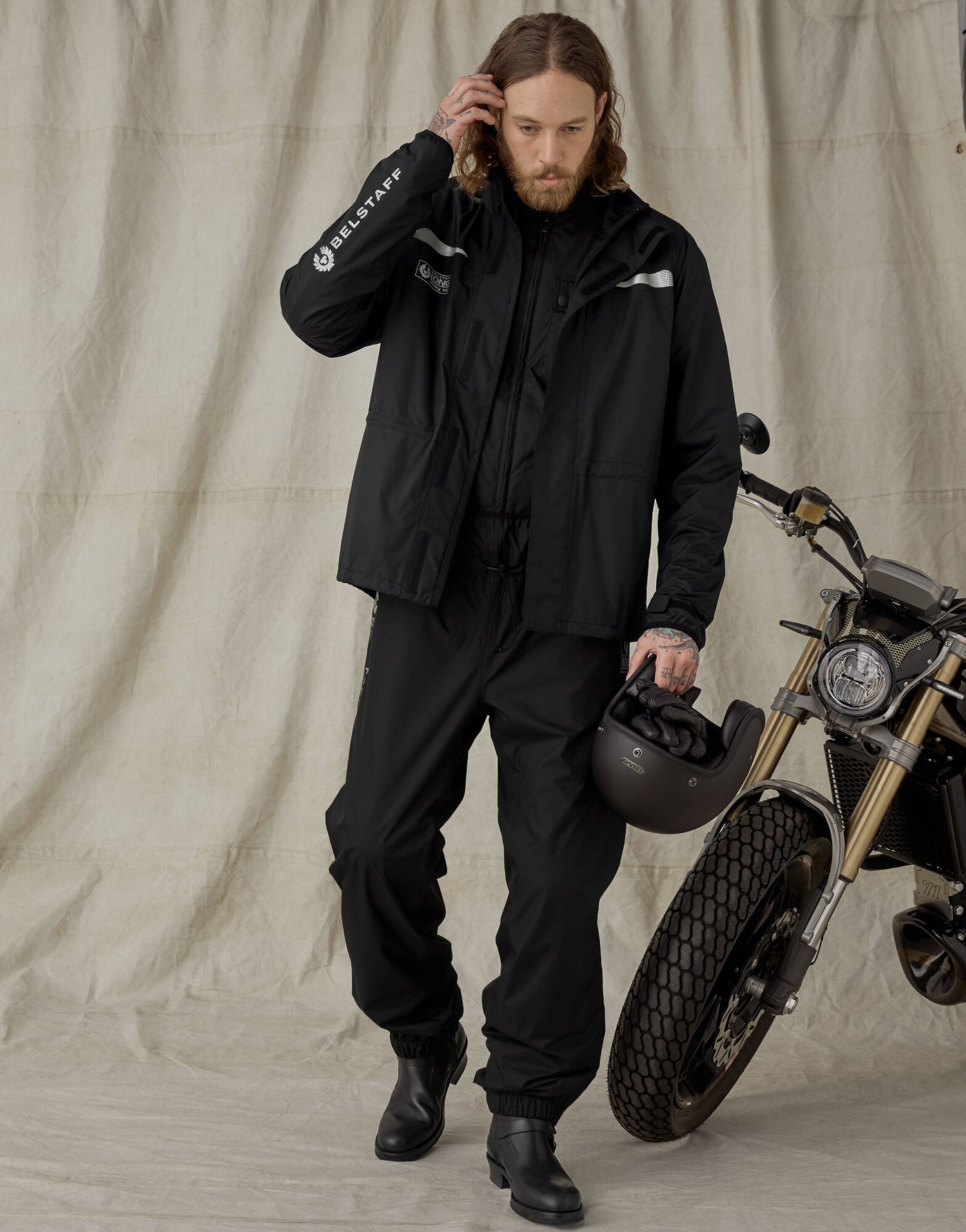 Artificial Jadeo casual Belstaff Long Way Up Rain Jacket – Atelier Motosport