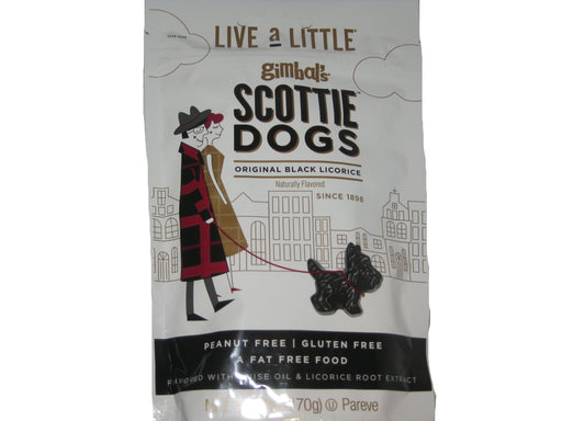 Scottie Dogs Red Licorice 2.75 oz Grab & Go® Bag - 3 Count Pack