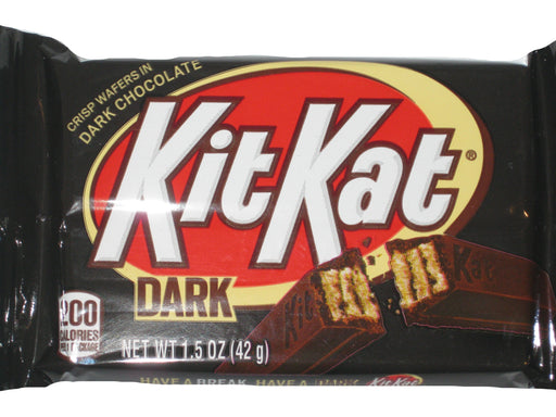 KIT KAT® DUOS Dark Chocolate Mint Wafer Candy Bar, 1 bar / 1.5 oz