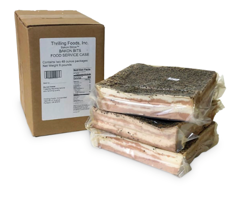 Thrilling Bakon™ - 6lb case, bulk packed - Thrilling Foods product image