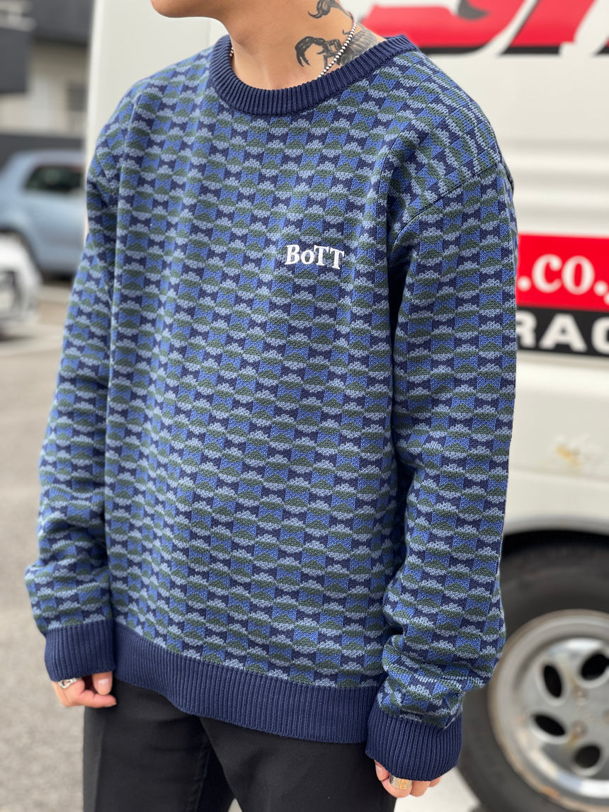 bott paint sweater セーター ニット ボット | bullmastiffcreek.com