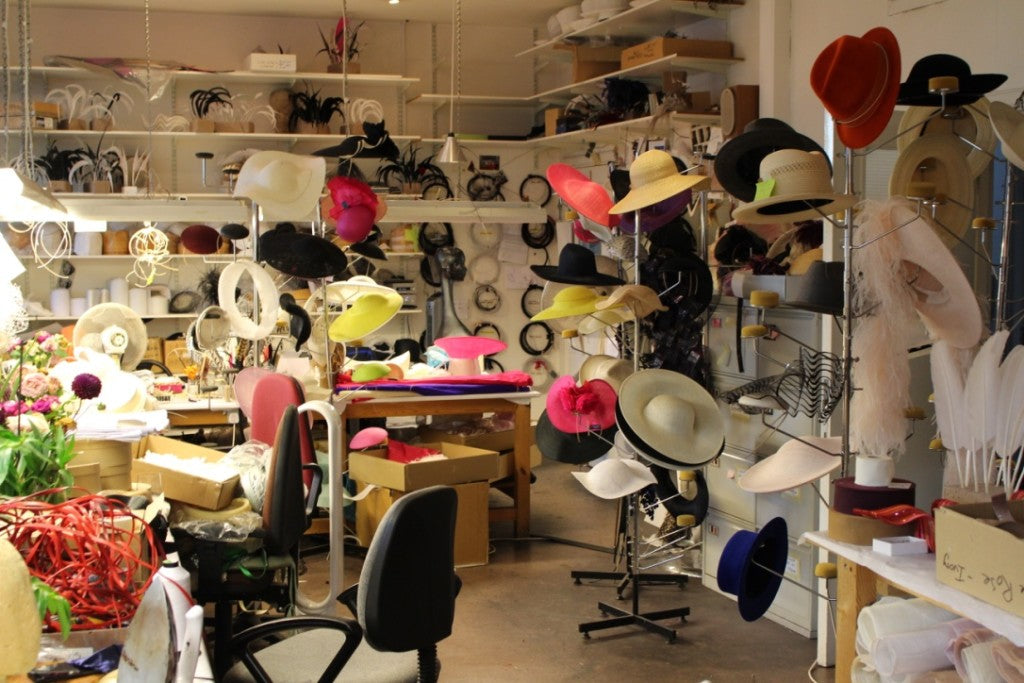 Philip Treacy workshop is a place of miracles and wonders. 