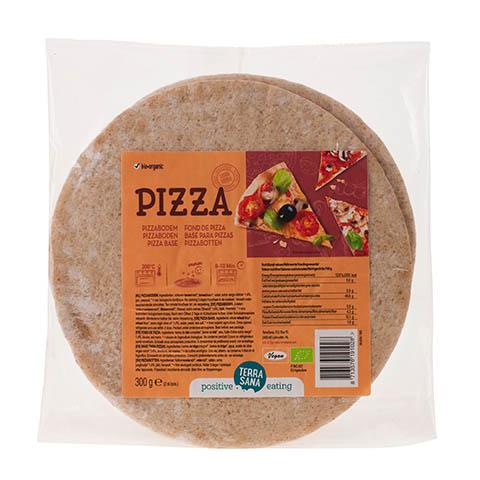 Pizzabodems volkoren tarwe (10 x 300 gram)– Vegan Food