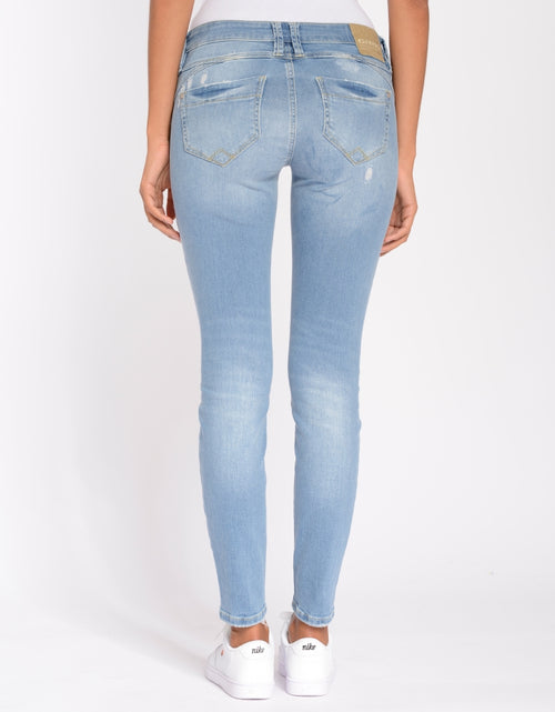 TrendVille 94Amelie Jeans destroy – soft fit relaxed grey Gang