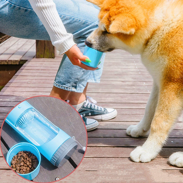 Hundvattenflaska™ | Alltid färskt vatten för din hund | Mooska